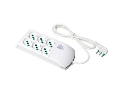 Extensão de Tomadas Múltiplas Fme 12862 Interruptor Iluminado 6 Saídas 2Pe 16A 1 5M FANTON