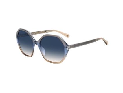 Óculos de Sol Kate Spade Waverly/G/S 57/17/140 Blue Shaded/Blue Shaded Acetato Feminino Waverly/G/S KATE SPADE NEW YORK