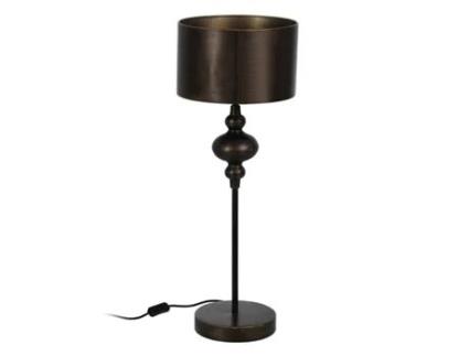 Candeeiro Dourado 30 X 30 X 80 Cm BIGBUY HOME