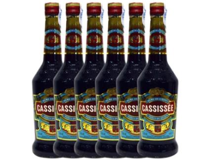 Licores L'Heririer-Guyot Cassis de Dijon 70 cl (Caixa de 6 unidades)