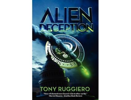 Livro Alien Deception de Tony Ruggiero (Inglês)