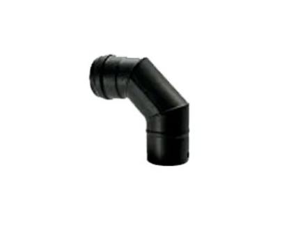 SAVE FUMISTERIA Plus Pn803 Tubo Cotovelo para Chaminé Preto