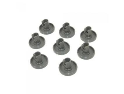 Pacote de 8 Rodízios de Cesto Inferior para Máquinas de Lavar Louça IKEA Equivalentes a 50286965004 50286965004
