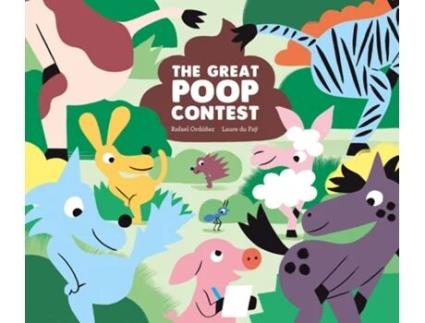 Livro Great Poop Contest de Rafael Ordoñez (Inglês - Capa Dura)