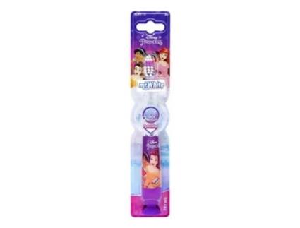 TINOKOU Escova de Dentes Infantil Ergonômica Princesas Da Disney Violeta