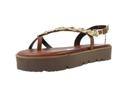 Sapatos de Mulher CARYATIS Tecido Castanho (40)