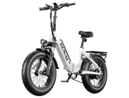 Bicicleta Elétrica GUNAI G20 500W Motor 35Km/H Velocidade Máxima Freios de Disco Duplo