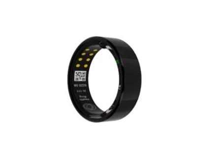 Rastreador de Saúde de Smart Ring com Caixa de Carregamento NISSGU Sr03Prata 8# Preto