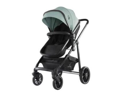 Carrinho de Bebé 2/3 Peças ASALVO Baby Conversível Dubai 2 Verde Oliva