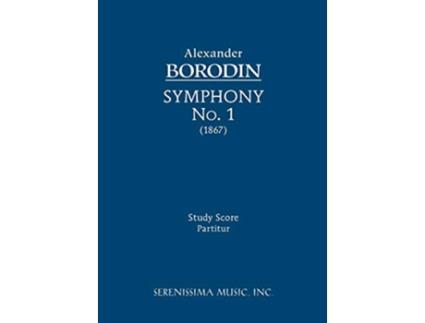 Livro Symphony No1 Study score de Alexander Borodin (Inglês)