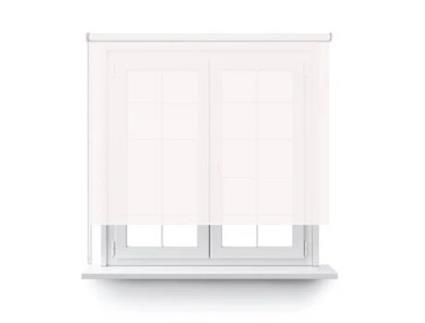 Estore Enrolável Translúcido Branco 200X150Cm. DECOCASA