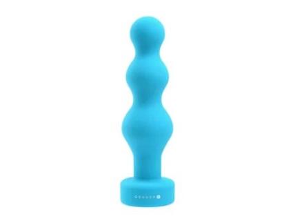 Vibrador Anal Cassini Preto GENDER X Azul