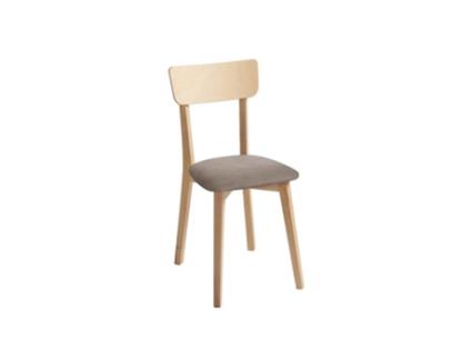 Cadeira de Madeira Saragoça 40x87x45cm Domus Urbano FANMUEBLES
