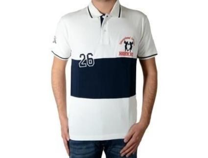 Polo de Homem MARION ROTH Algodão Branco (M)