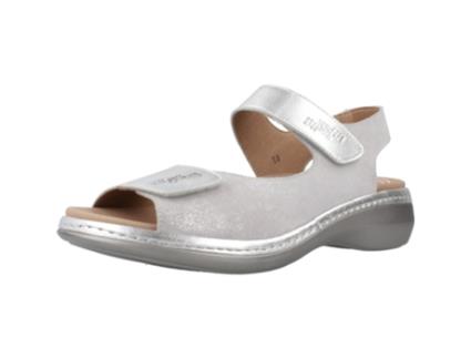 Sapatos de Mulher PIESANTO Tecido Prateado (40)