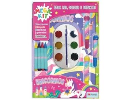 Livro Super Color Pack - Unicórnios de Vitrola Editora (Português)