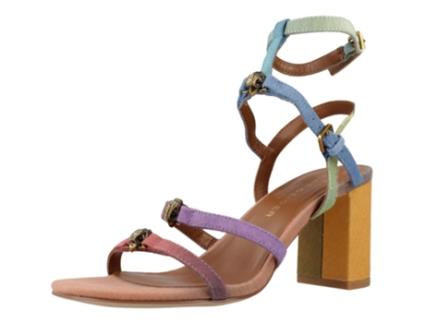 Sapatos de Mulher KURT GEIGER LONDON Hampton Block Gladiator Tecido Multicor (37)