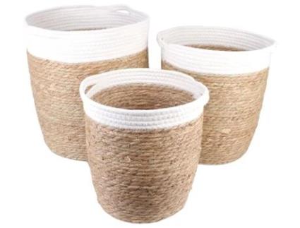 Conjunto Cestos Rústicos LPM Envio Aleatório