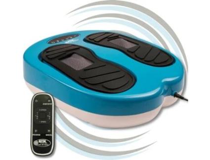 Leg Action Platinum Massageador de Pés e Pernas Massagem Shiatsu Controle Remoto 10 Programas/20 Velocidades Melhora a Circulação GYMFORM