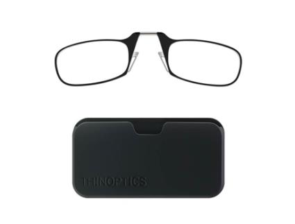 Thinoptics Readers + Universal Pod Case Preto 1 Unidades