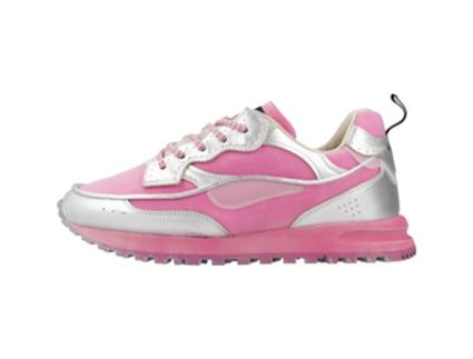 Sapatos de Mulher HIDNANDER Threedom Zero Art Tecido Rosa (39)