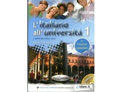 Livro Litaliano alluniversita 1 for English speakers de Matteo La Grassa (Inglês)