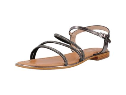 Sapatos de Mulher LES TROPEZIENNES Hoctavy Tecido Prateado (40)