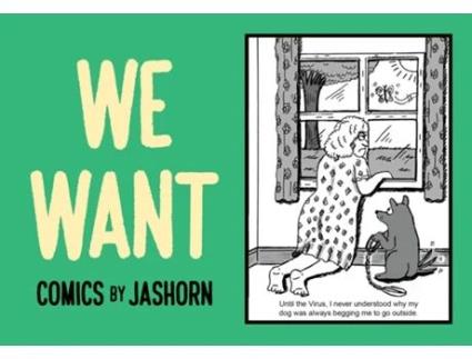 Livro WE WANT Comics de Jashorn Aka Jason Lee (Inglês)