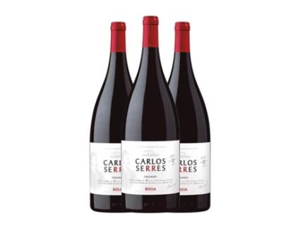 Vinho CARLOS SERRES Rioja Crianza Garrafa Magnum (1.5 L - 3 Unidades)