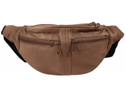 Bolsa de Cintura LEONARDO VERRELLI em Pele Genuína