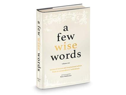 Livro Few Wise Words de Peter Mukherjee (Inglês - Capa Dura)