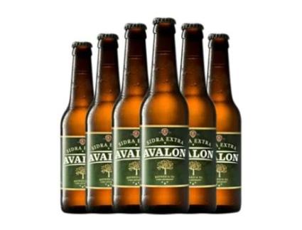 Sidra TRABANCO Avalon Semi-seco Semi-doce Garrafa Terço (0.33 L - 6 Unidades)