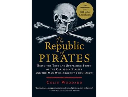 Livro Republic of Pirates de Colin Woodard (Inglês)