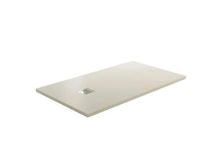 Ardesia Base de Duche em Resina Mineral Divisória para Duche Bege 200X70Cm GME