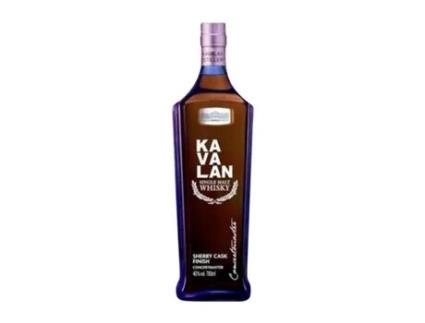 Whisky Single Malt KAVALAN Concertmaster Sherry Cask Finish Taiwanesischer (0.7 L - 1 Unidade)