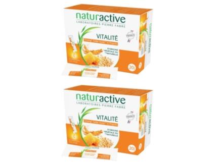 Vitality Lote de 2 x 20 bastões fluidos NATURACTIVE