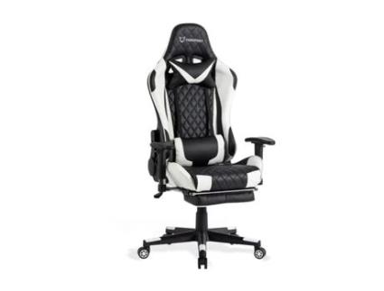 Cadeira de Jogos Cadeira Gaming Ergonómica com Pedais FOXSPORT