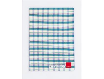 Caderno e bloco ERICKSON Super Quadretti 1 A4 76 folhas Azul Verde Branco