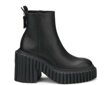 Sapatos de Mulher AGL Pele Preto (41)