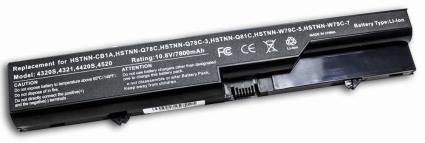 Bateria p/ Portátil Compatível HP 7800mAh HSTNN-CB1A 620 420 421 425 625 HSTNN-IB1A