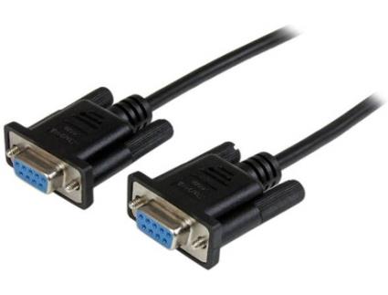 CABLE 1M NULO MODEM DB9 HEMBRA