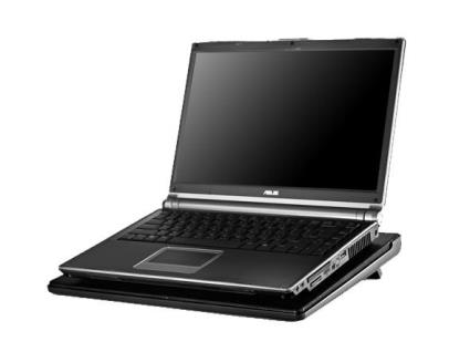 NotePal I300 17 Preto base de refrigeração para computador