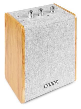 Coluna de Madeira Bluetooth Estilo Vintage 4 20W (VBS40) - 