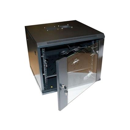 Armário rack mural  18U SH6618 IP20 Preto
