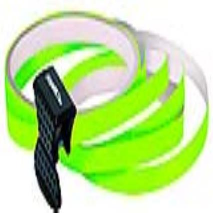 Adesivo para Jantes  Amarelo Neon (4 x 2,15 m)