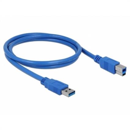 Cabo USB 3.0 A para Micro USB B  Azul