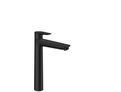 HANSGROHE Talis e Einhebel-Waschtischmischer 240 Zugstangen-Ablaufgarnitur Ausladung 141Mm Cor: Matt Preto