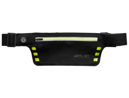 Bolsa de Cinto de Corrida WHEEL BEE Night Runner Preta