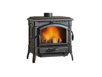 Fogão a Lenha em Ferro Fundido 11 9Kw Antracite 7119101 NORDICA EXTRAFLAME