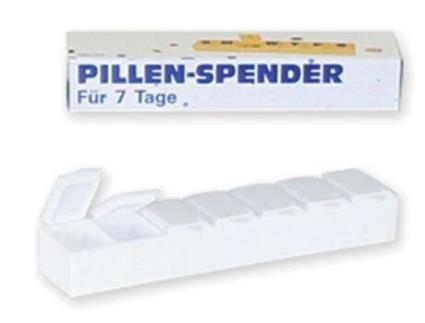 Caixa de Comprimidos Semanal Branco Michael Law & Co.